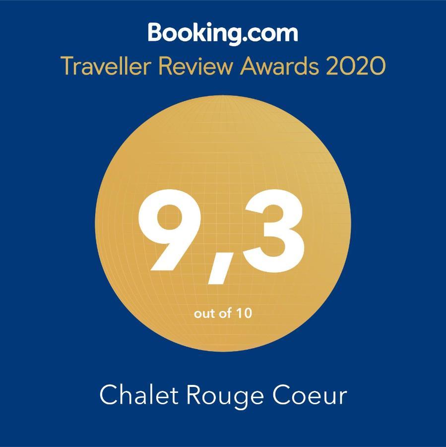 Chalet Rouge Coeur Bex Buitenkant foto