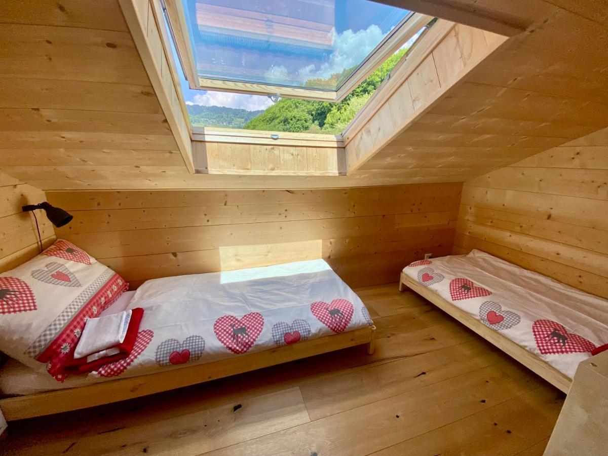 Chalet Rouge Coeur Bex Buitenkant foto