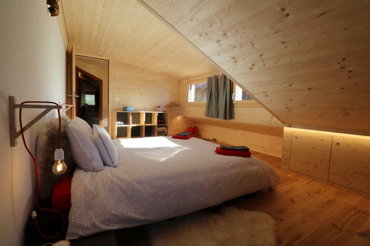 Chalet Rouge Coeur Bex Buitenkant foto